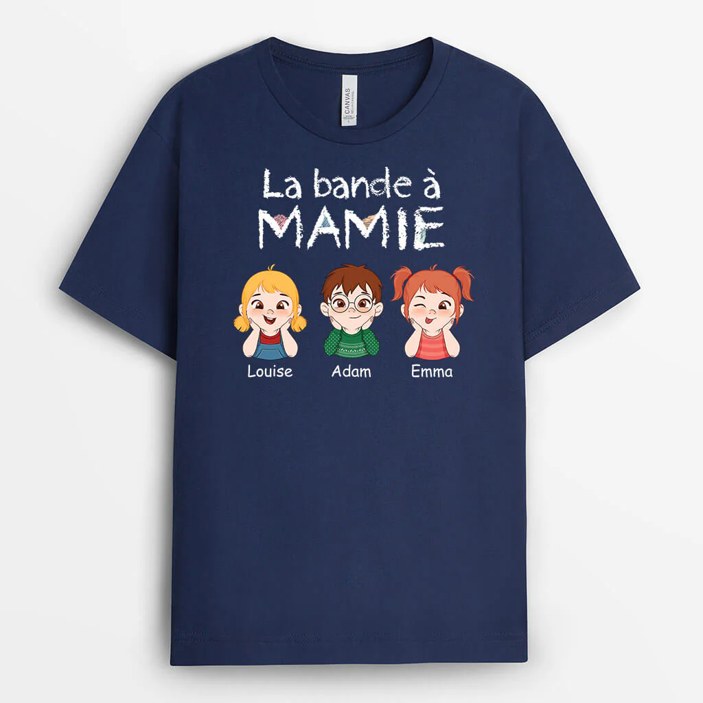 T Shirt Personnalisé Maman - La Bande De Maman - Image 2