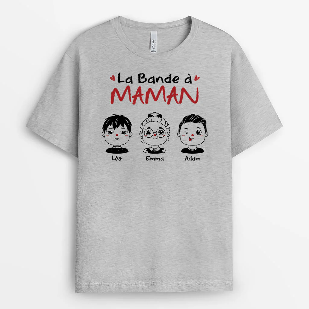 La Bande à Mamie/Maman - T-Shirt Personnalisé Mamie - Image 2