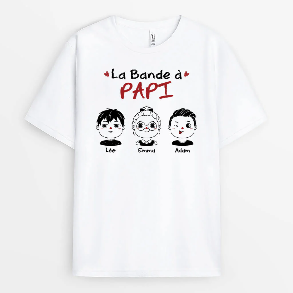 La Bande à Mamie/Maman - T-Shirt Personnalisé Mamie - Image 3