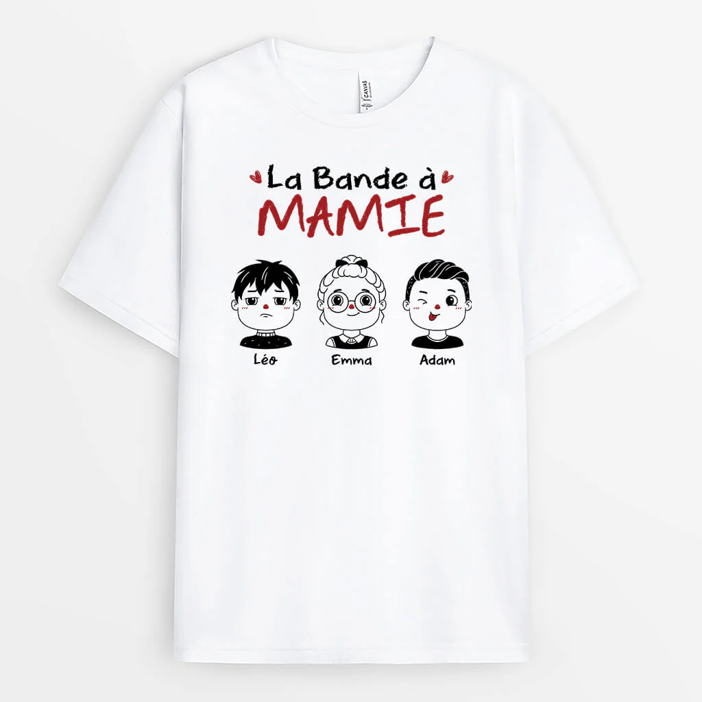 T Shirt Personnalisé Papy - La Bande À Papy - Image 3