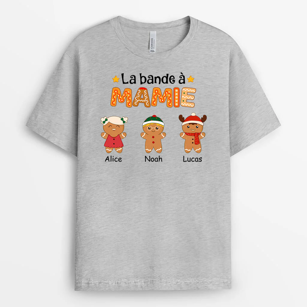 T-shirt La Bande À Mamie Personnalisé