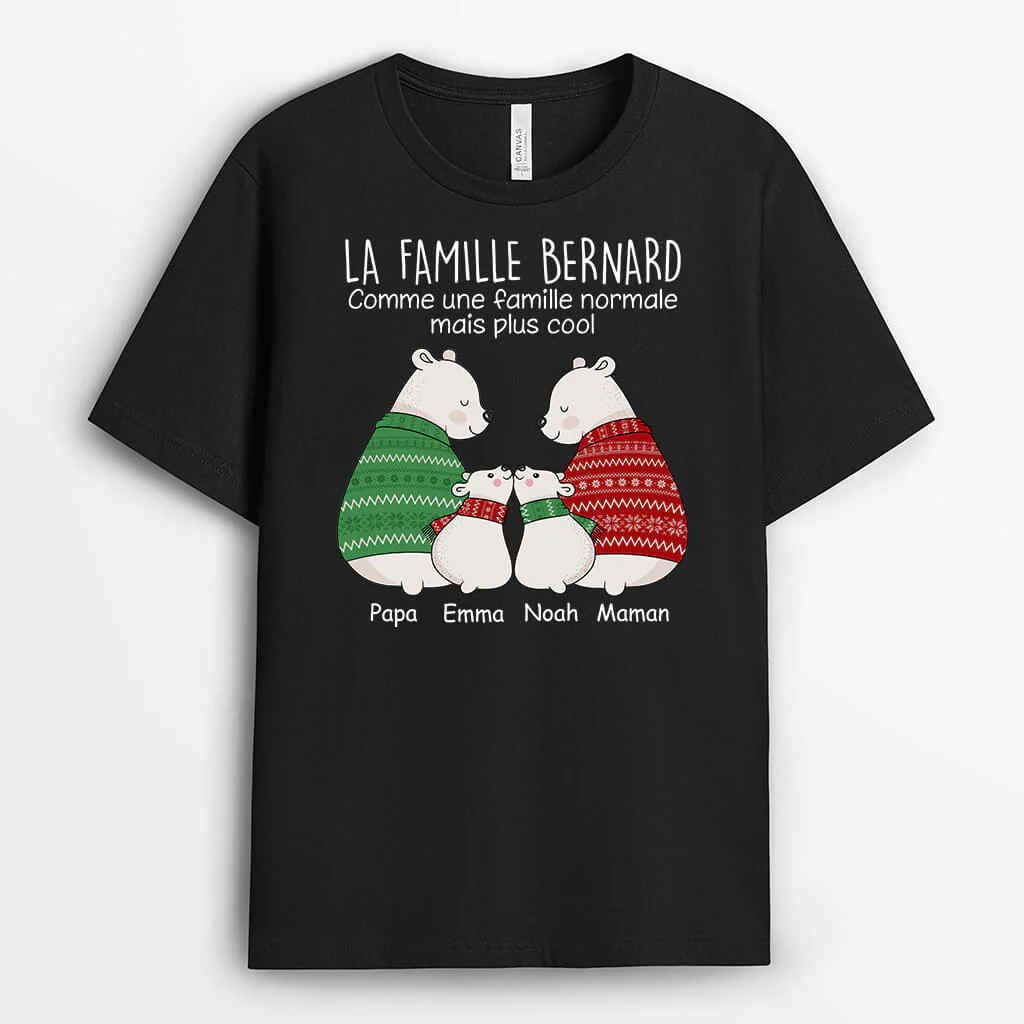T-shirt La Famille Personnalisé - Image 2