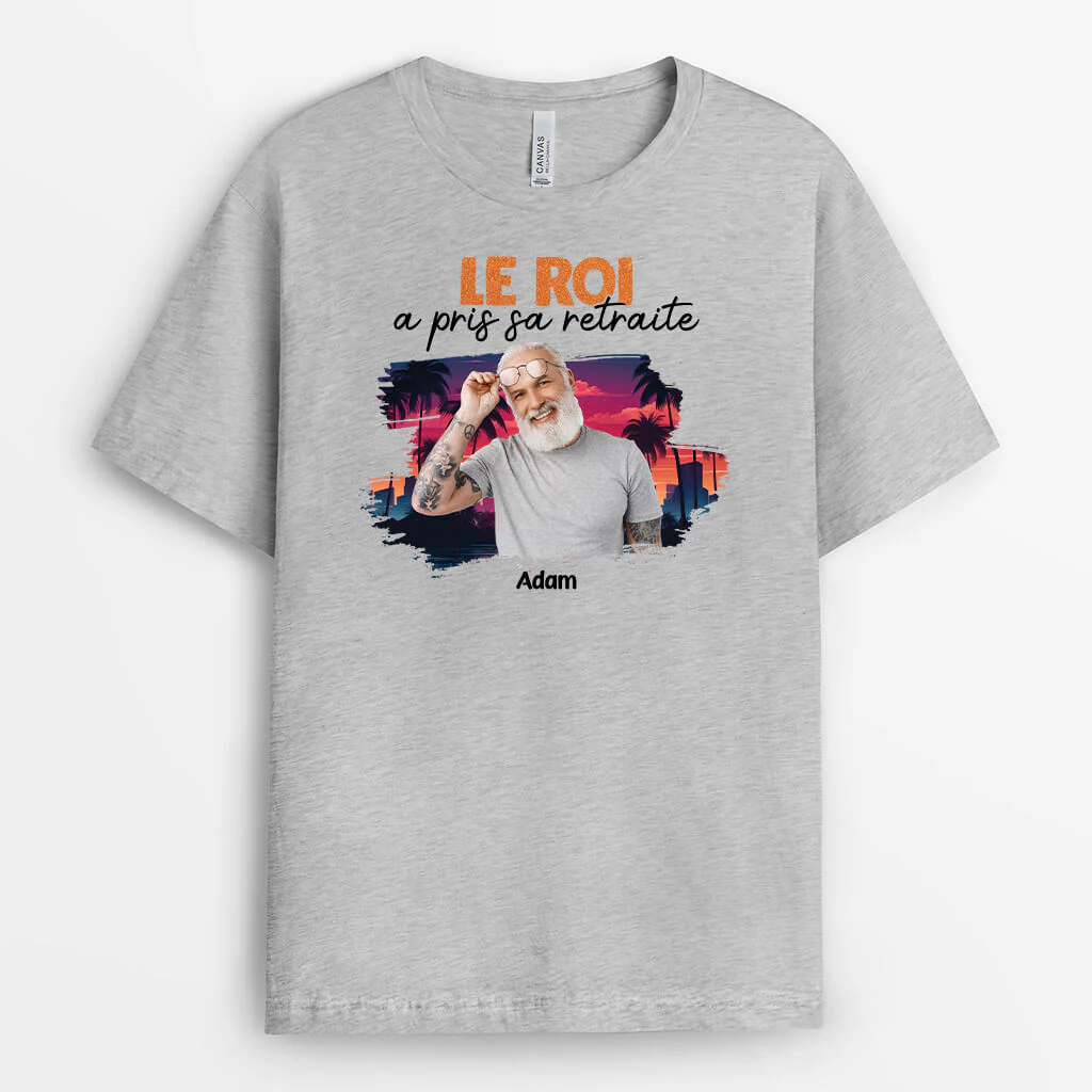 T-shirt Personnalisé Femme – La Reine A Pris Sa Retraite - Image 2