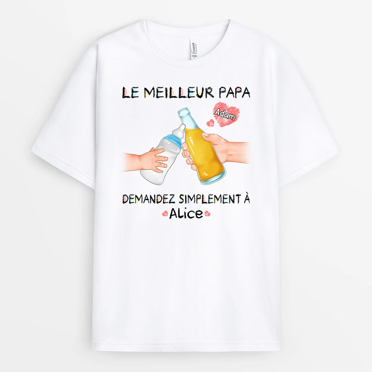 Tee Shirt Personnalisé Papy - Le Meilleur Papy Santé - Image 2