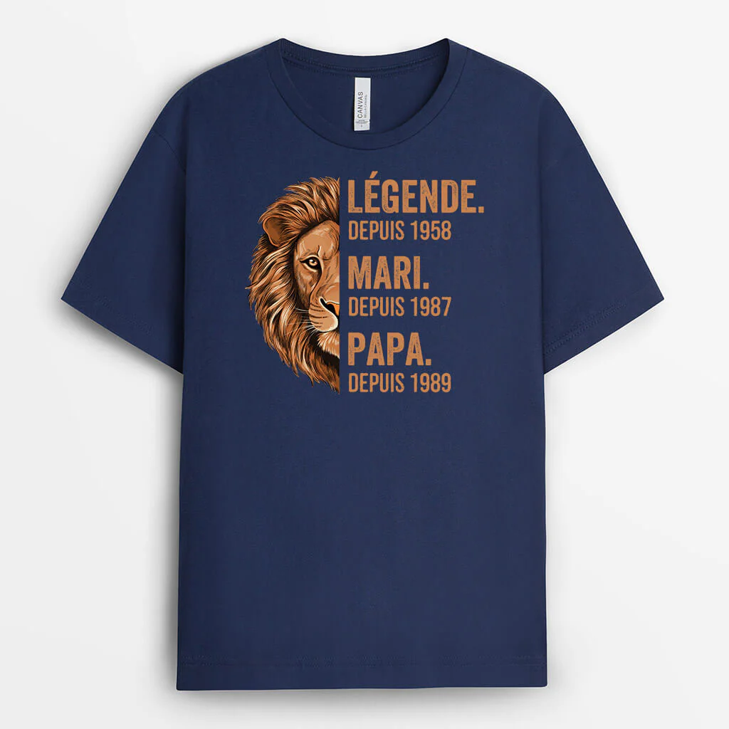 T-shirt Legend - Cadeau Personnalisé Pour Homme - Image 2