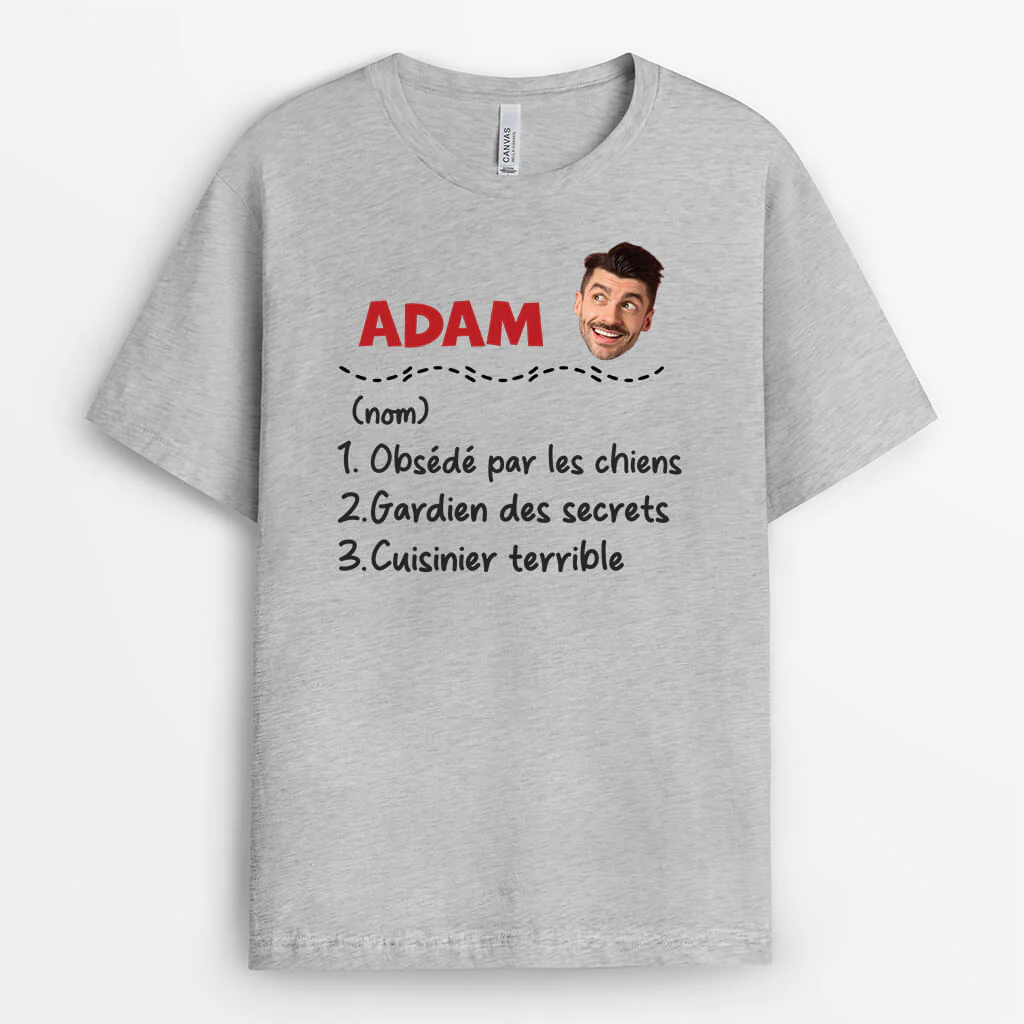 T-shirt Personnalisé - Ma Définition Version Femme - Image 2