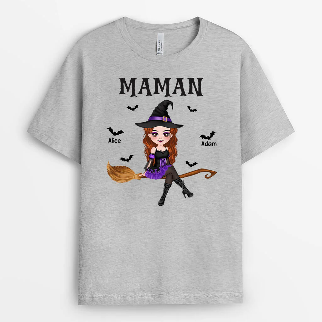 T-shirt Mamie Halloween Personnalisé - Image 2