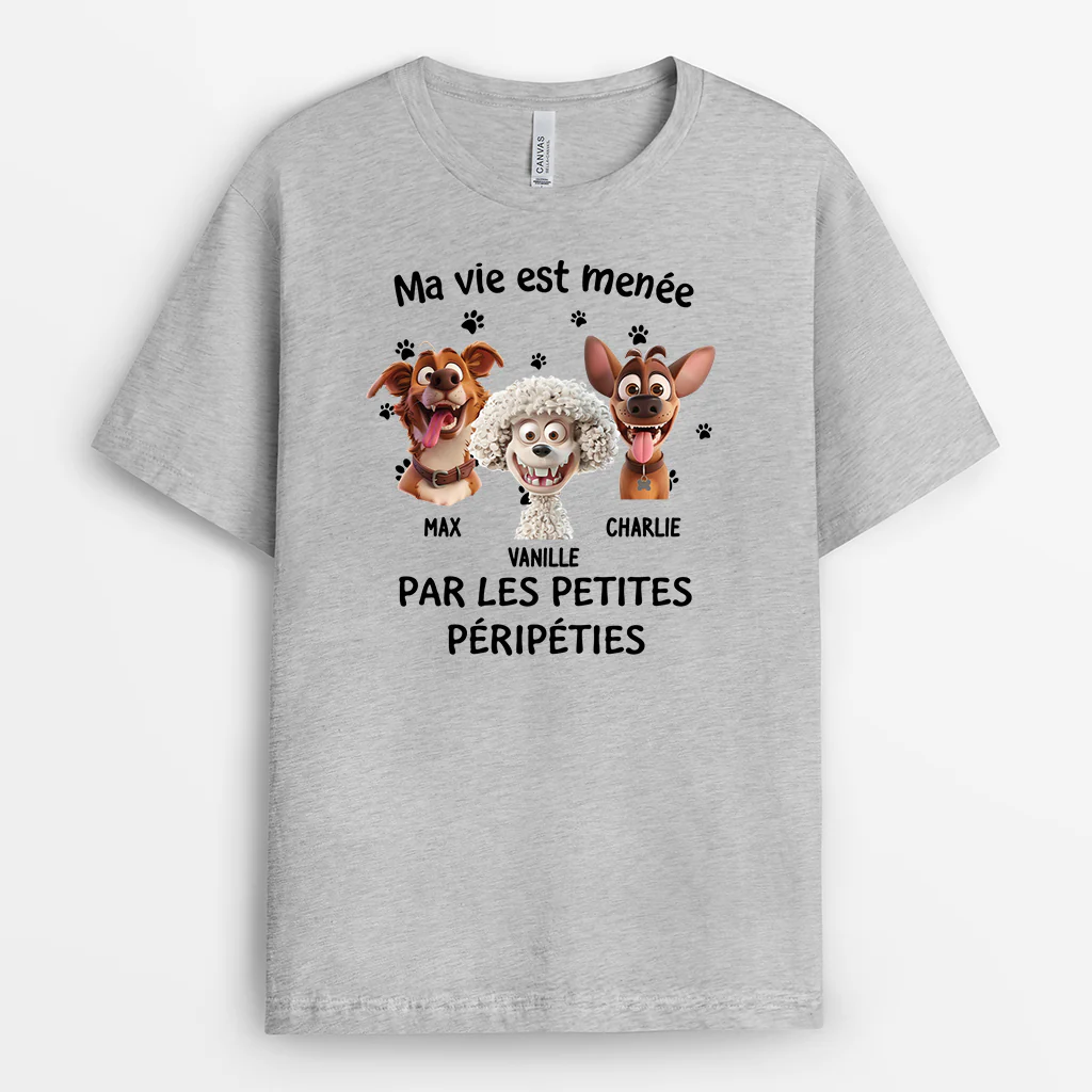 Tee Shirt Personnalisé Humour – Les Petites Péripéties - Image 2