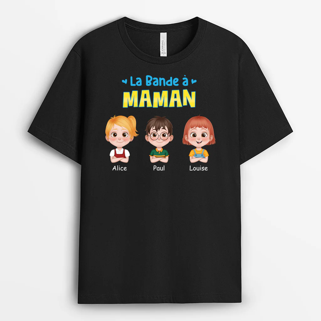 T-shirt Personnalisé Femme - Les Minions De Mamie/Maman