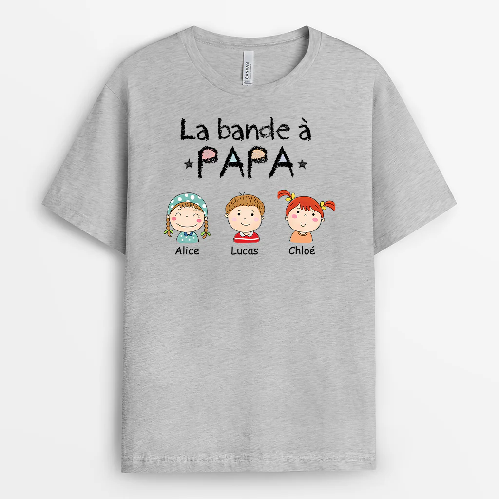 T-shirt Mamie Personnalisé - La Bande à Mamie Dessin - Image 2