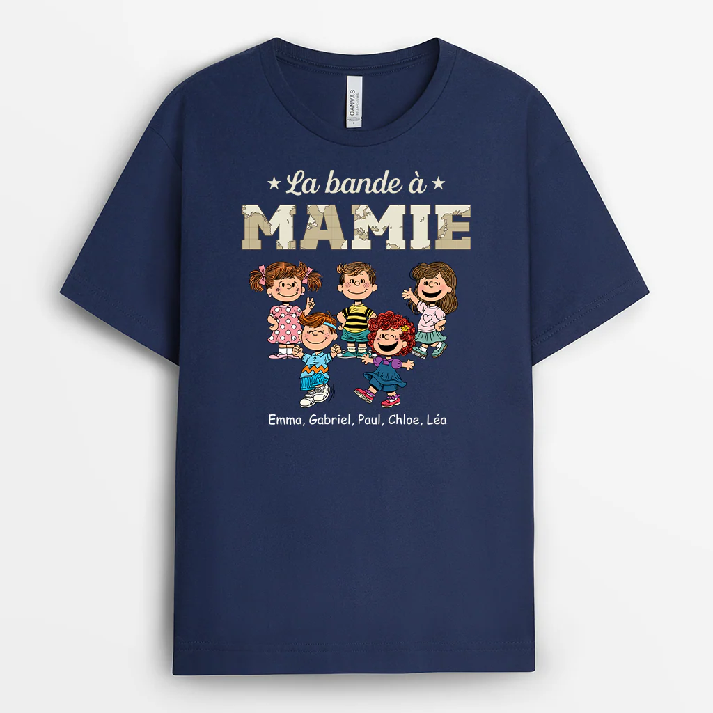 T-shirt Personnalisé - La Bande À Papa - Version BD - Image 2