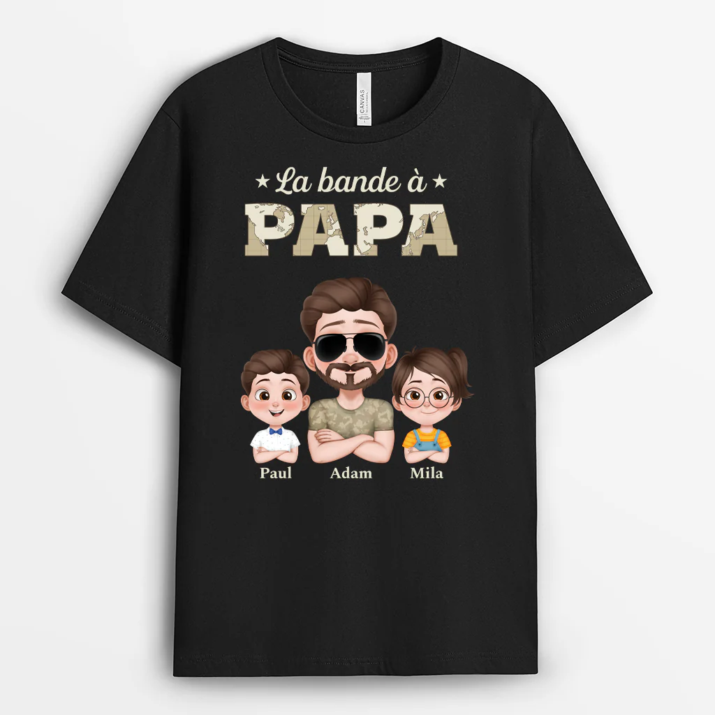 Tee shirt Papy Personnalisé - La Bande à Papy
