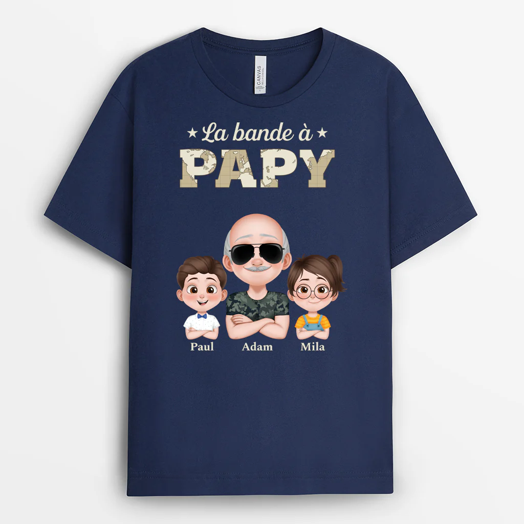 Tee shirt Papy Personnalisé - La Bande à Papy - Image 2