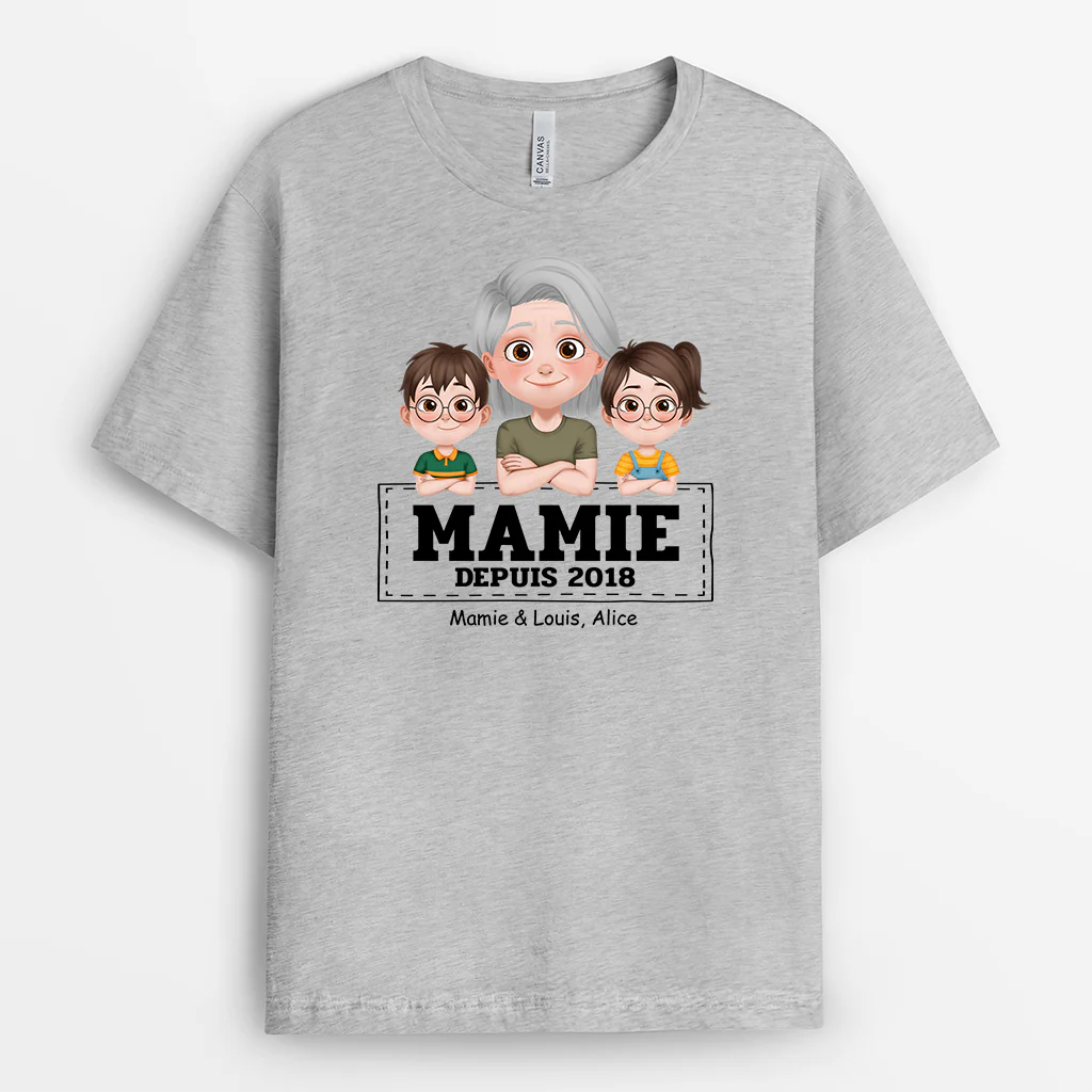 T-Shirt Personnalisé Papa Et Fils | Papa Soldat Depuis - Image 2