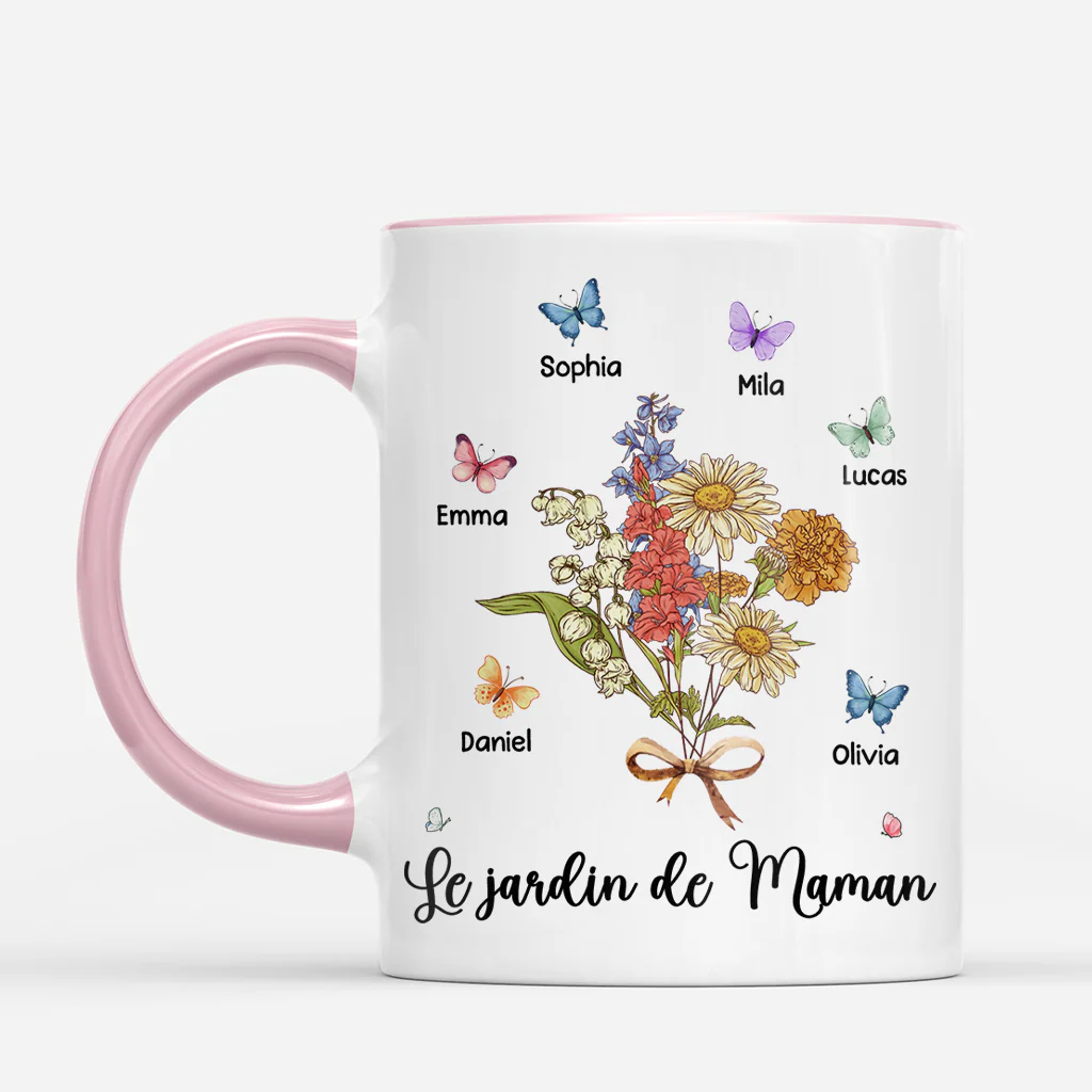 Tasse Maman Mamie Personnalisée - Le Jardin De Maman