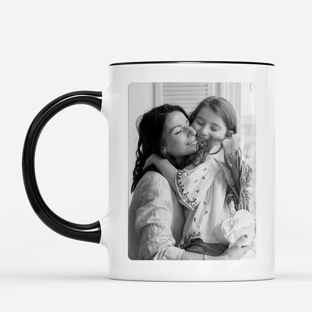 Tasse Personnalisée Papy Mamie Avec Photo - Bonheur D'avoir Un Papy Comme Toi - Image 2