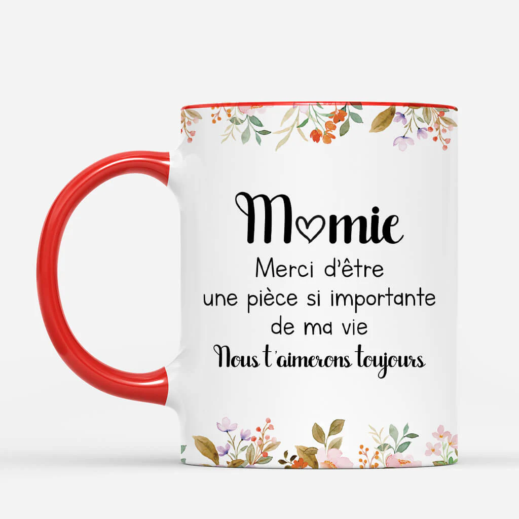 Mug Personnalisé Maman - Maman Fleurs - Cadeau Mots-Croisés - Image 2