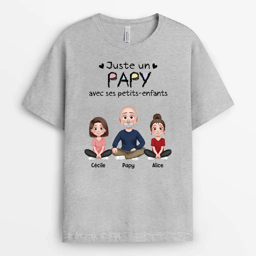 Tee Shirt Personnalisé Femme - Maman/Mamie Et Petits-Enfants - Image 2