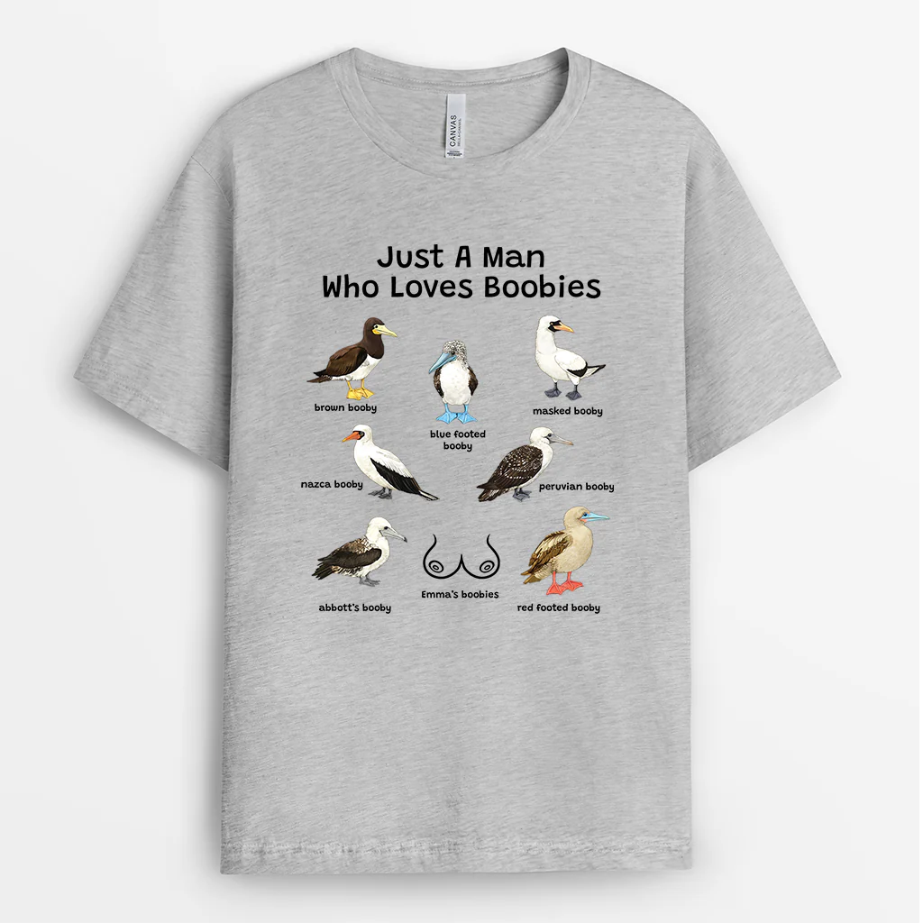 Tee Shirt Personnalisé Humour Femme/Homme Avec Jeu De Mots - Nice Boobies - Image 2