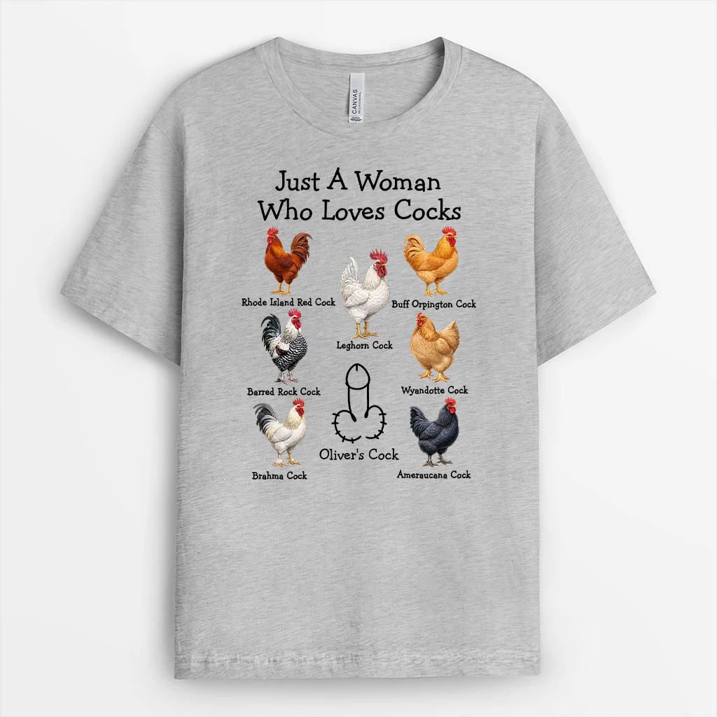 Tee Shirt Personnalise Humour Femme Homme Avec Jeu De Mots Nice Cocks - Cadeau Personnalise Femme - Image 2