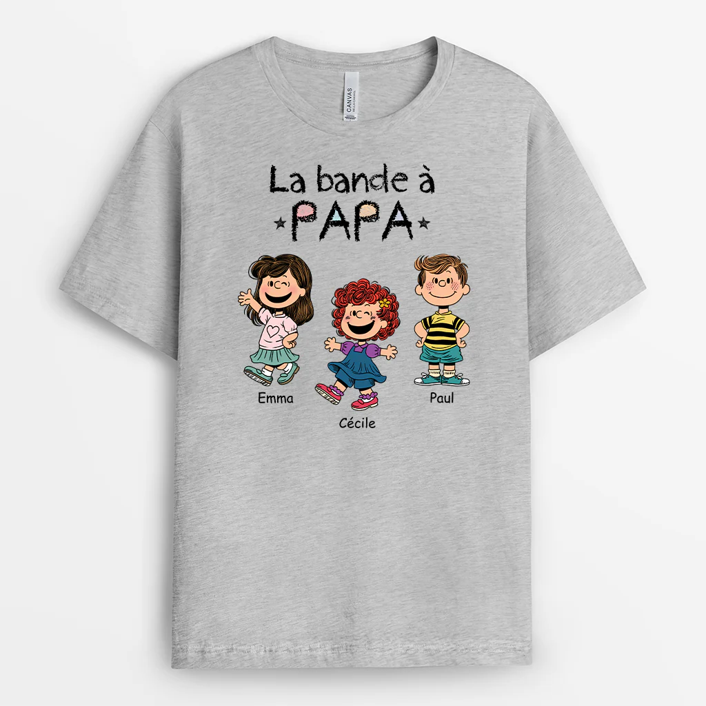 Tee Shirt Personnalisé - La Bande À Mamie - Version BD - Image 2