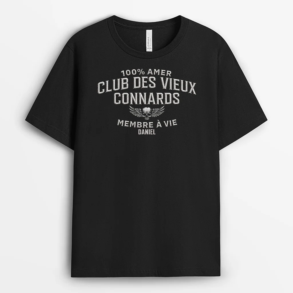 Tee Shirt Personnalisé Papa Papy Drôle - Membre À Vie