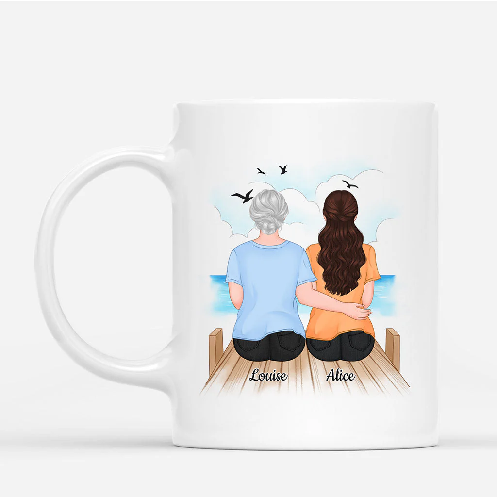 Mug Personnalisé Maman - Telle Mère Telle Fille Version Mer - Image 2
