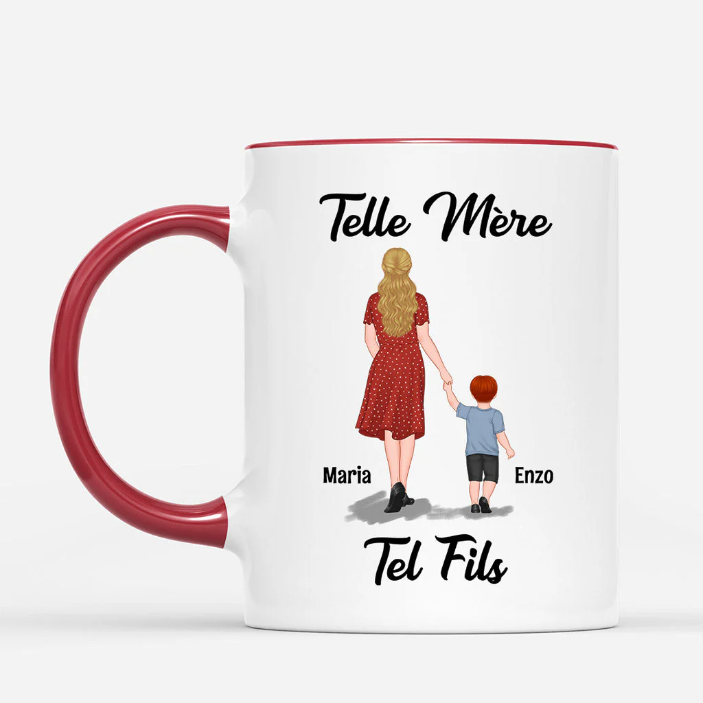 Mug Personnalisé Maman - Telle Mère Telle Fille Unique - Image 2