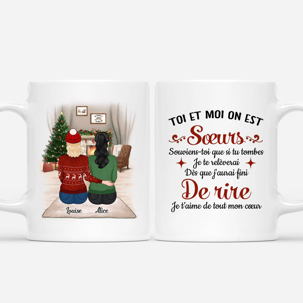 Mug de Noël Personnalisé - Toi Et Moi