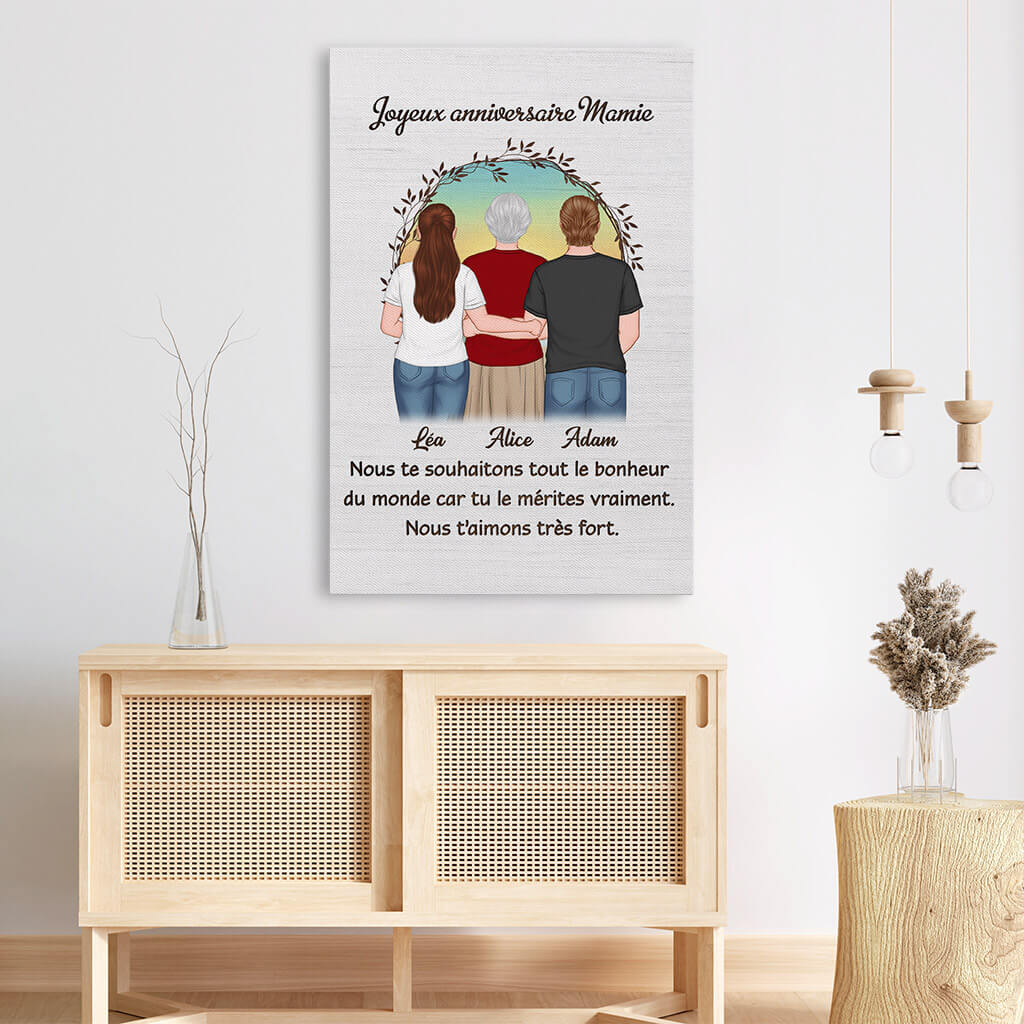 Tableau Maman | Joyeux Anniversaire Personnalisé - Image 3