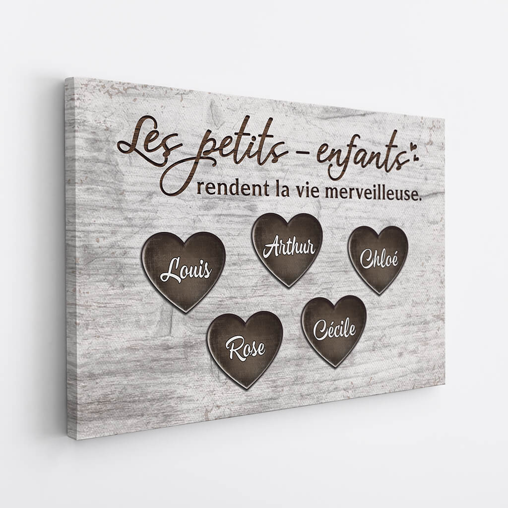 Toile Personnalisée - Les Petits Enfants Rendent La Vie Merveilleuse - Image 2