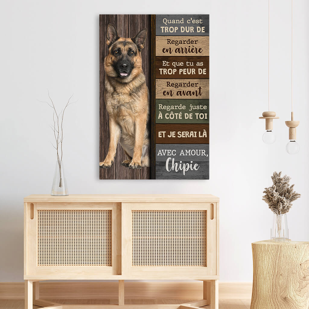 Toile Personnalisée - Regardez Juste À Côté De Toi - Image 3