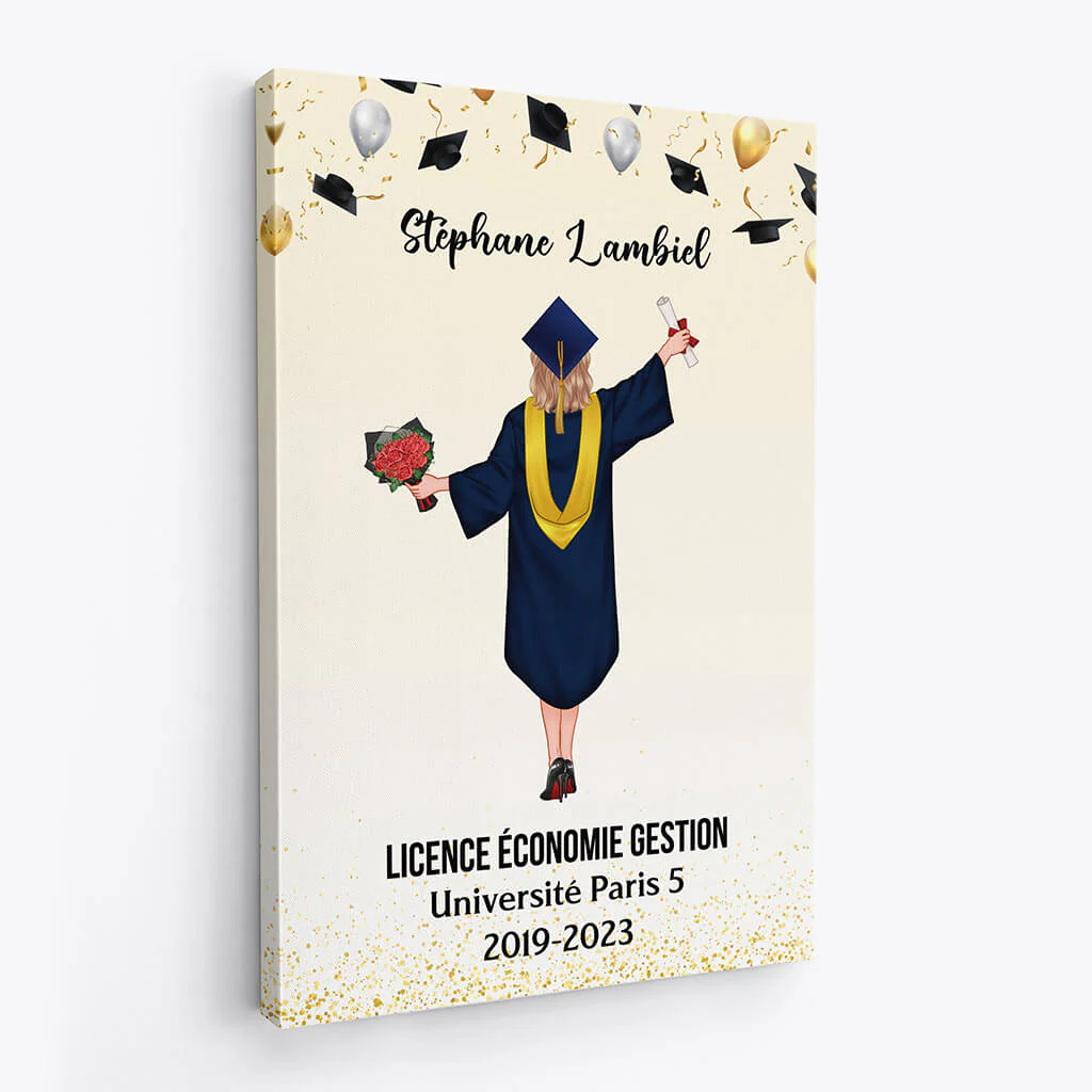 Toile Personnalisée - Votre Diplôme - Image 2