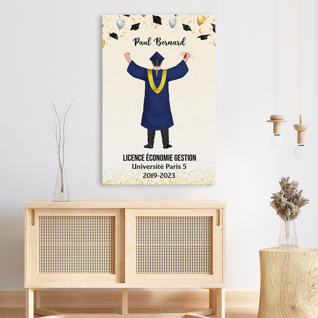 Toile Personnalisée - Votre Diplôme - Image 3
