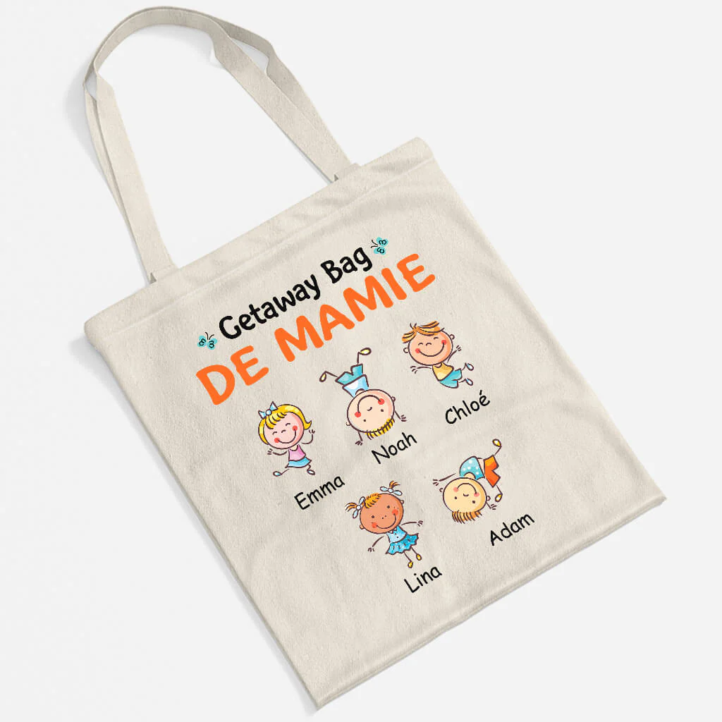 Getaway Bag De Maman - Tote Bag Maman Personnalisé - Image 2