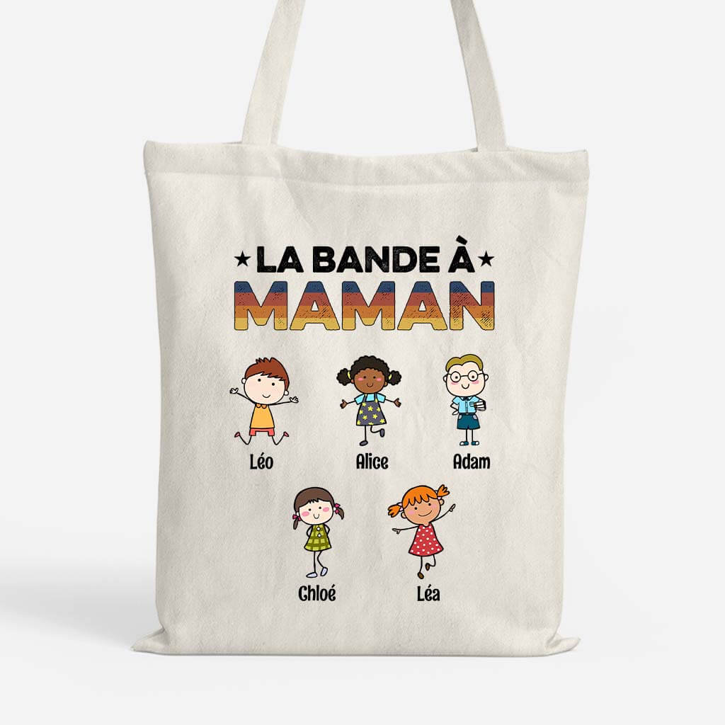 Tote Bag Personnalisé Mamie - La Bande À Mamie Mignonnettes
