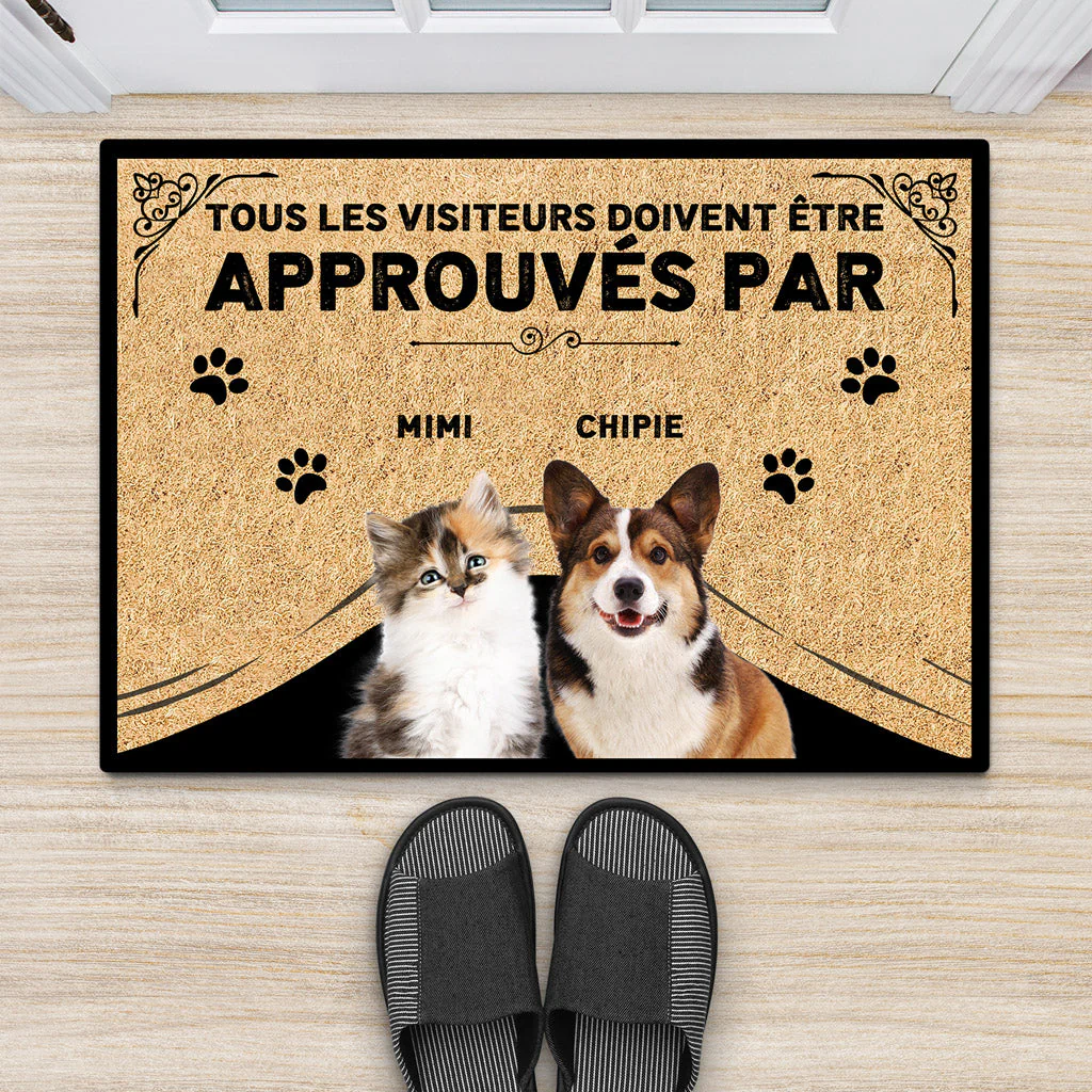 Tapis Personnalisé Chien Et Chat | Tous Les Visiteurs - Image 2
