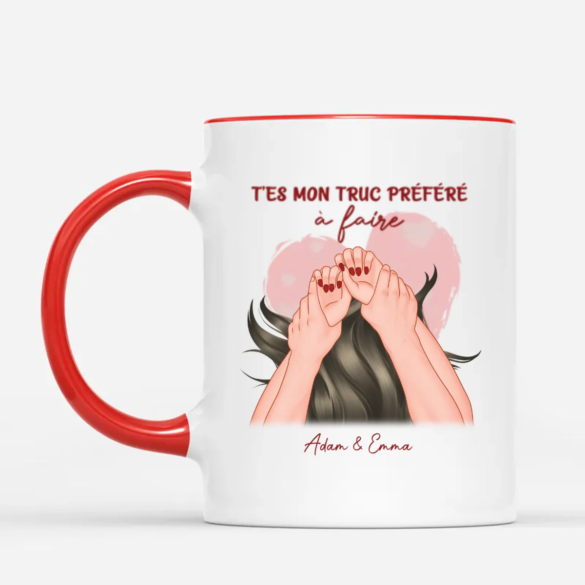 Mug Couple Personnalisé – Tu Es Mon Activité Préférée - Image 2