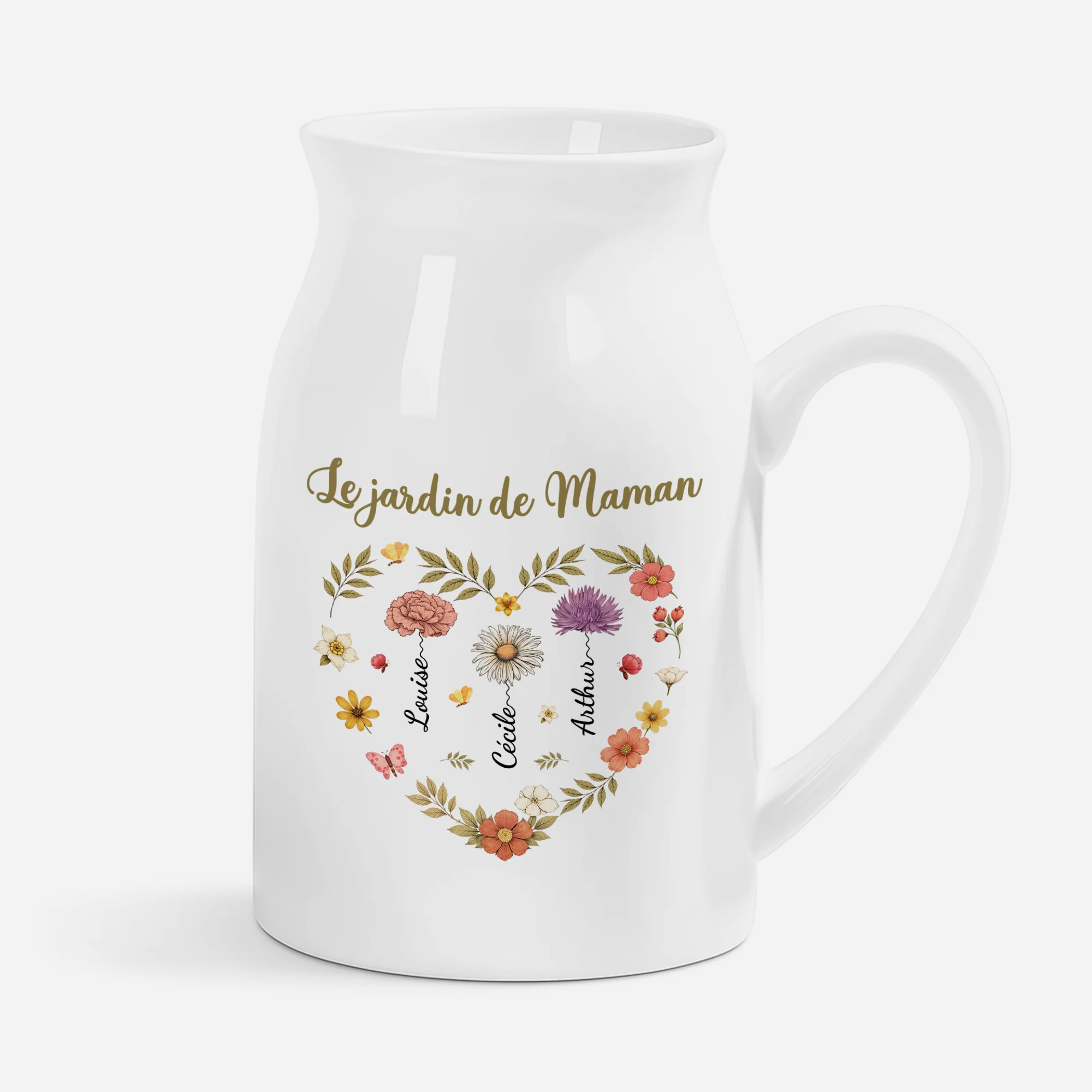 Vase À Personnaliser | Le Jardin De Mamie Maman