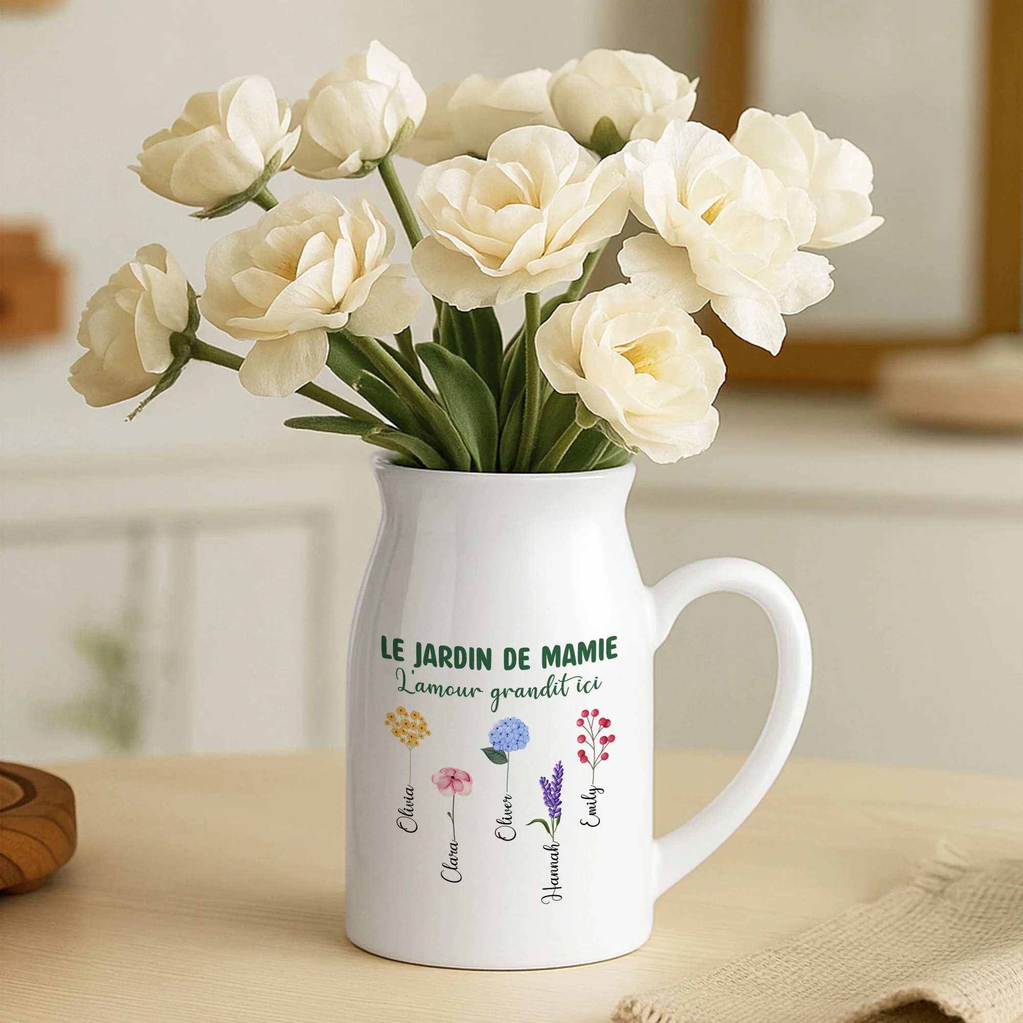 Vase Personnalisé | Le Jardin De Mamie Maman - Image 2