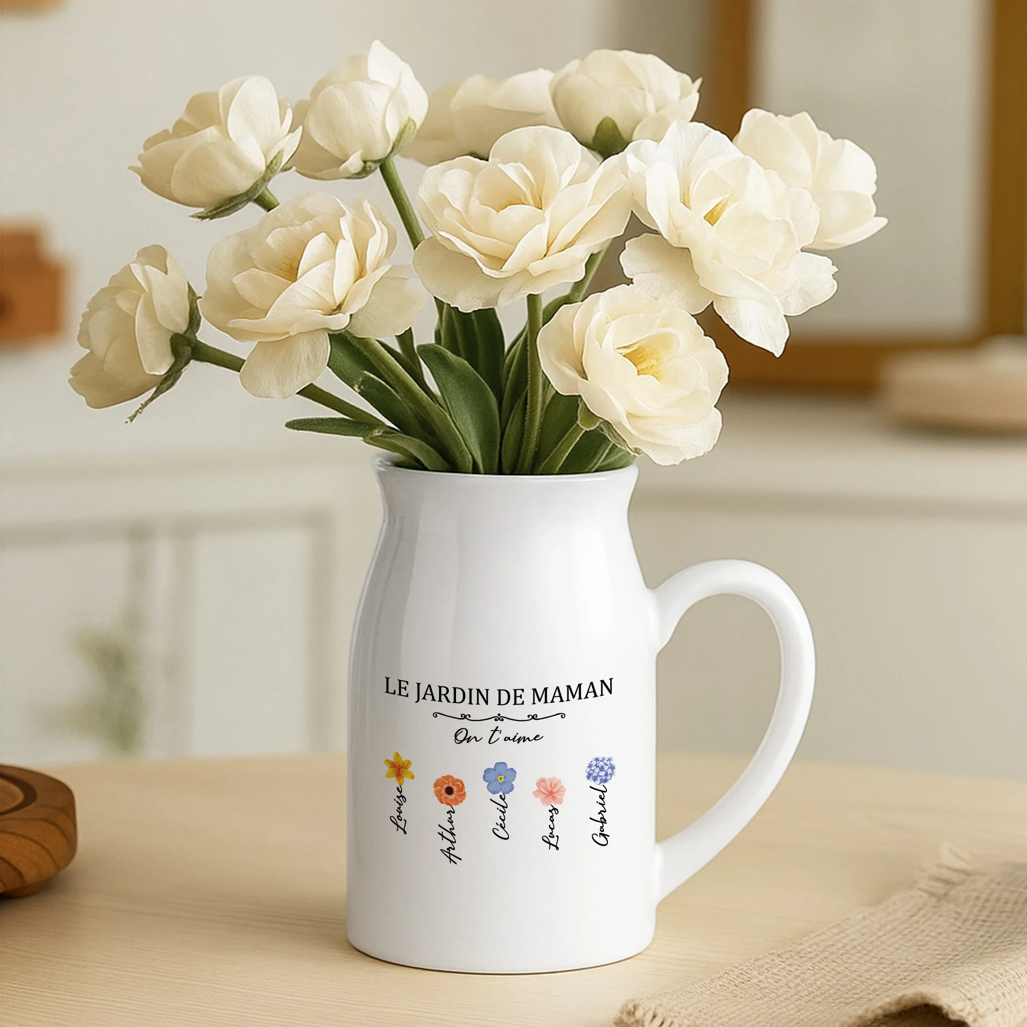 Vase Personnalisable | Le Jardin De Mamie Maman - Image 2