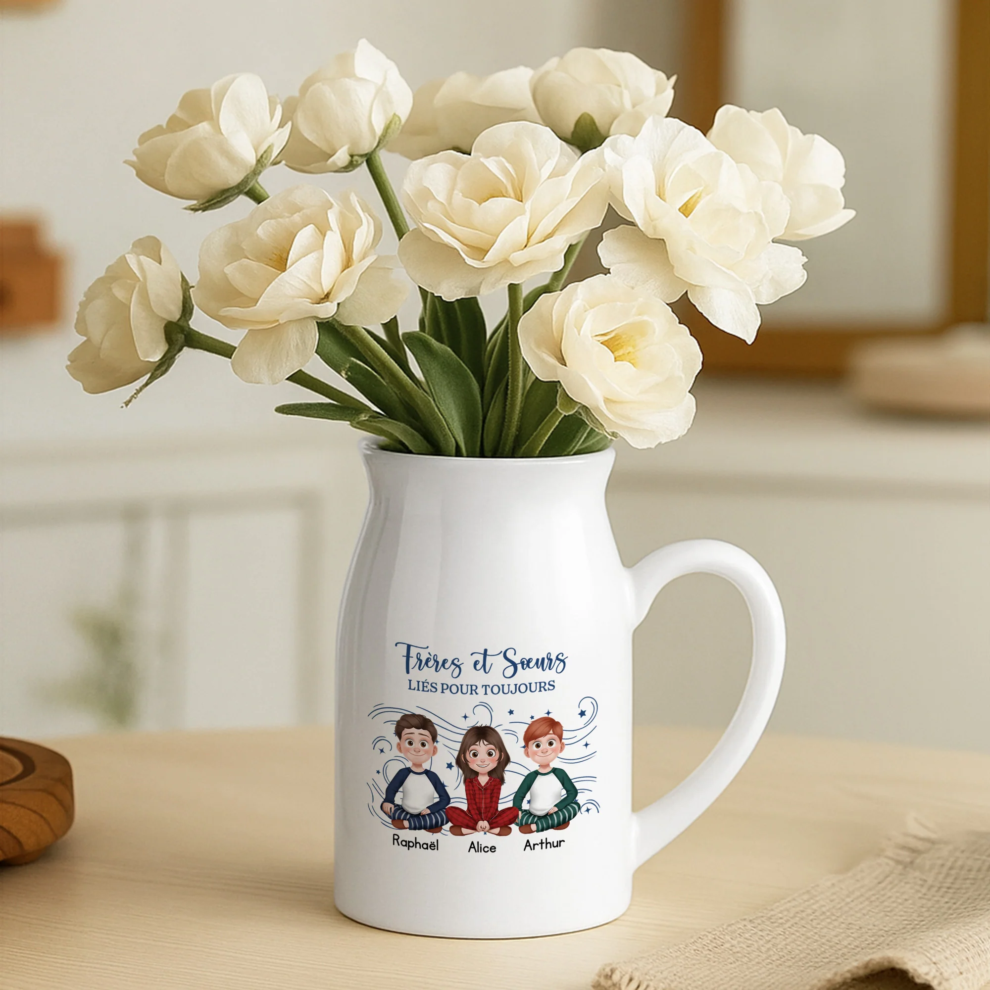Vase Personnalisé - Famille Pour Toujours - Image 2