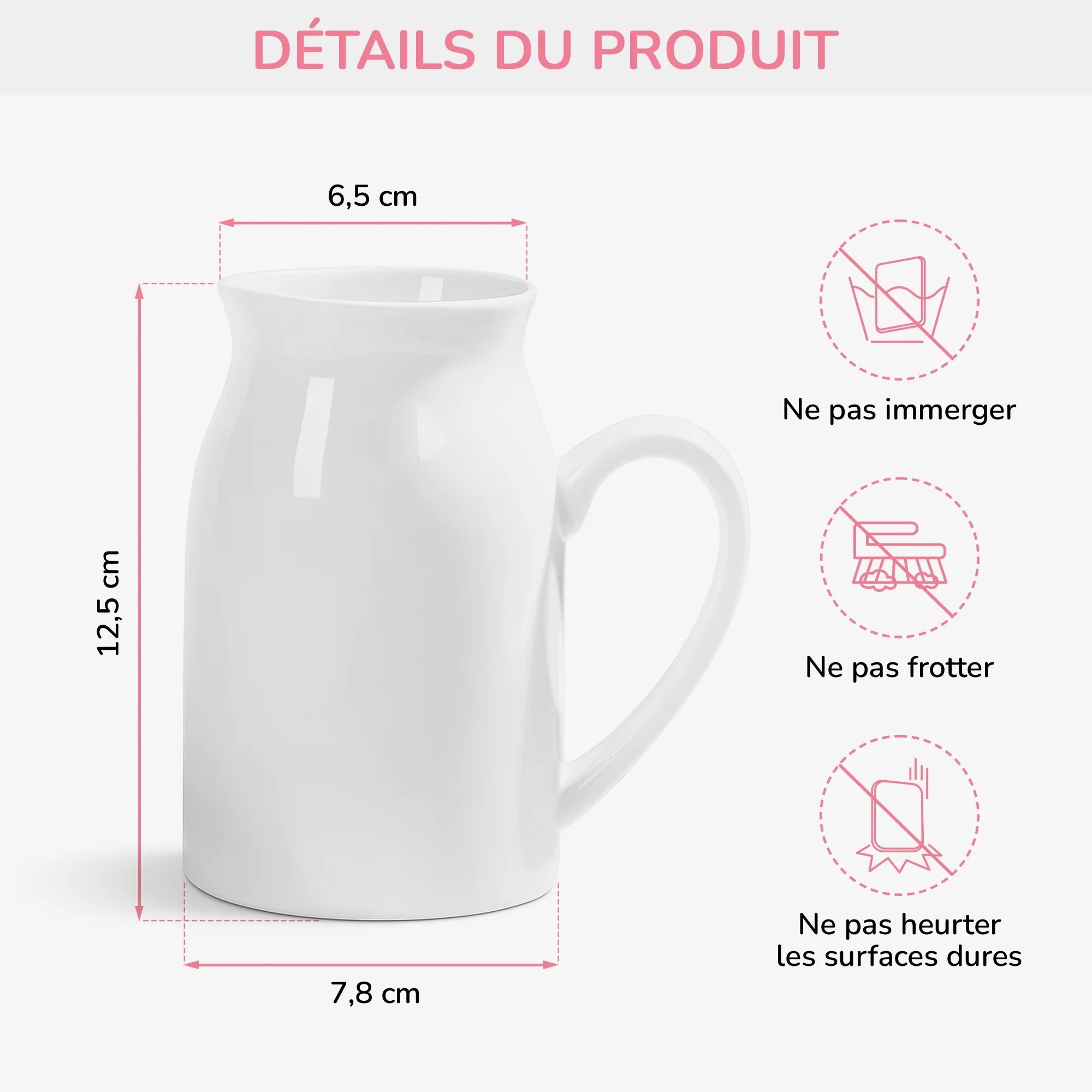 Vase Personnalisable | Le Jardin De Mamie Maman - Image 3