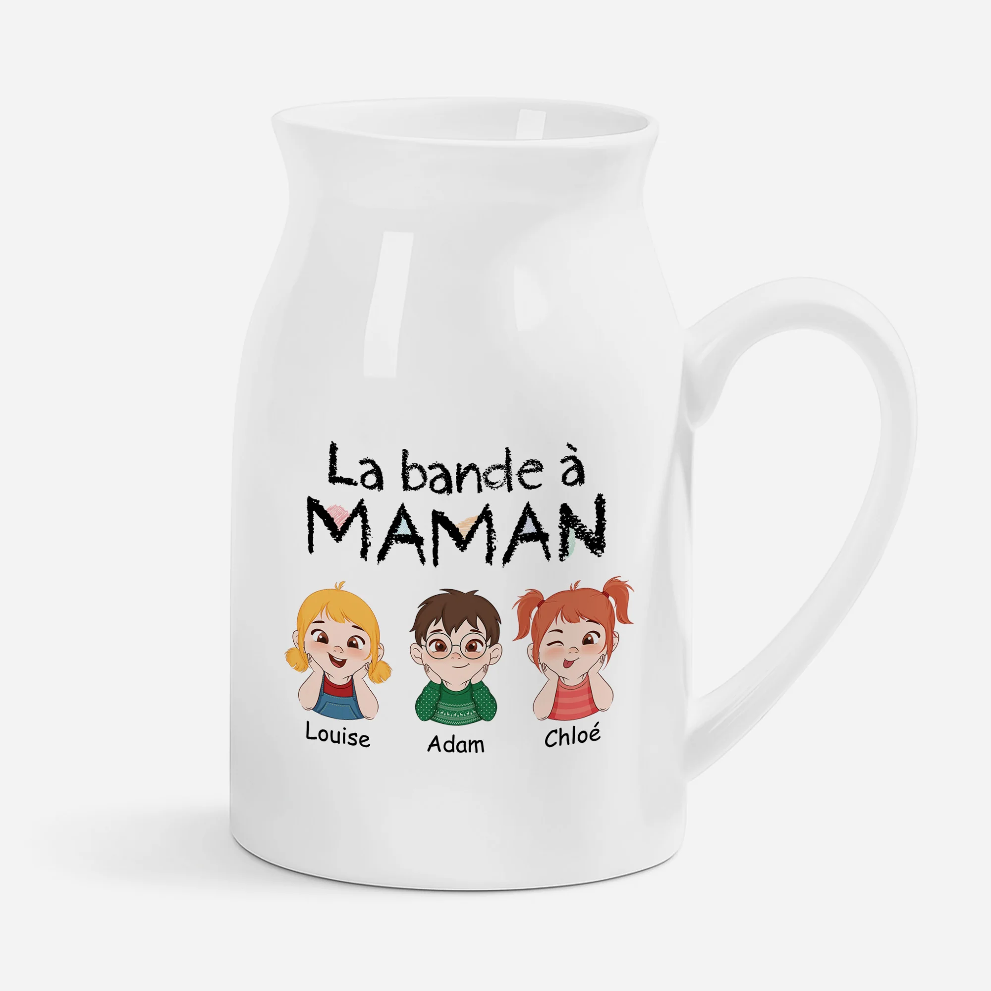 Vase Personnalisé - La Bande À Maman Mamie