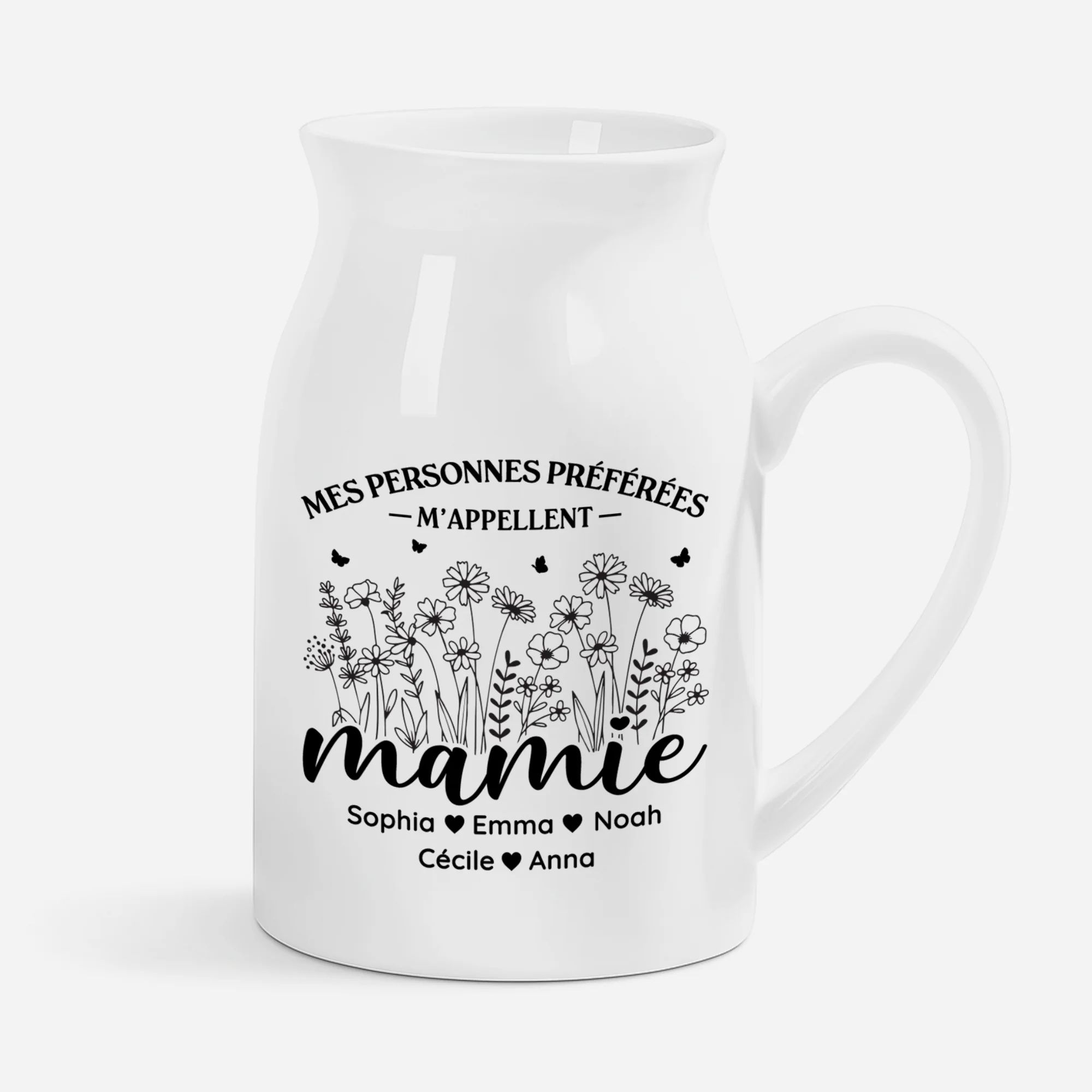 Vases Personnalisés | M’Appellent Mamie Maman