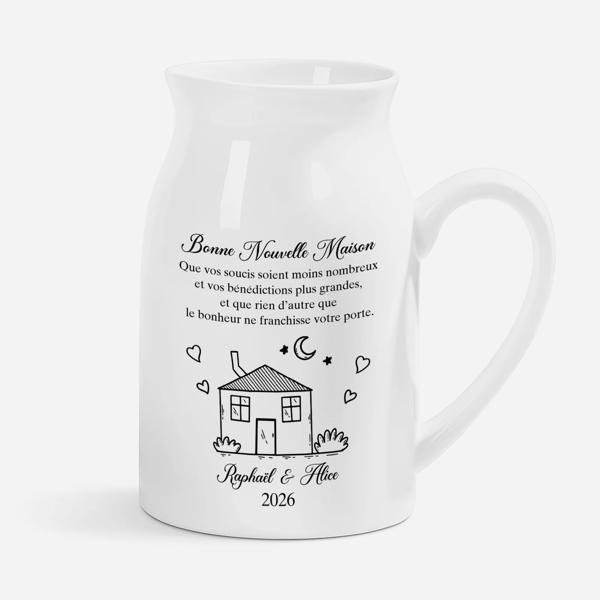 Vase Personnalisable | Bonne Nouvelle Maison