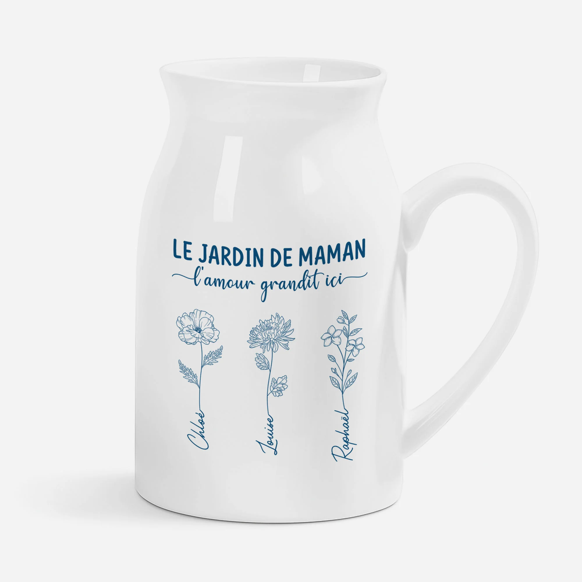Vase À Personnaliser | Le Jardin De Maman Mamie