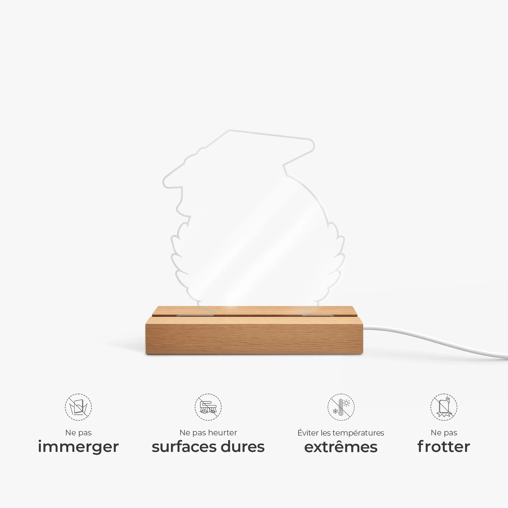 Veilleuse Personnalisée Photo - Cadeau Félicitation Diplôme Tous Tes Souvenirs - Image 3