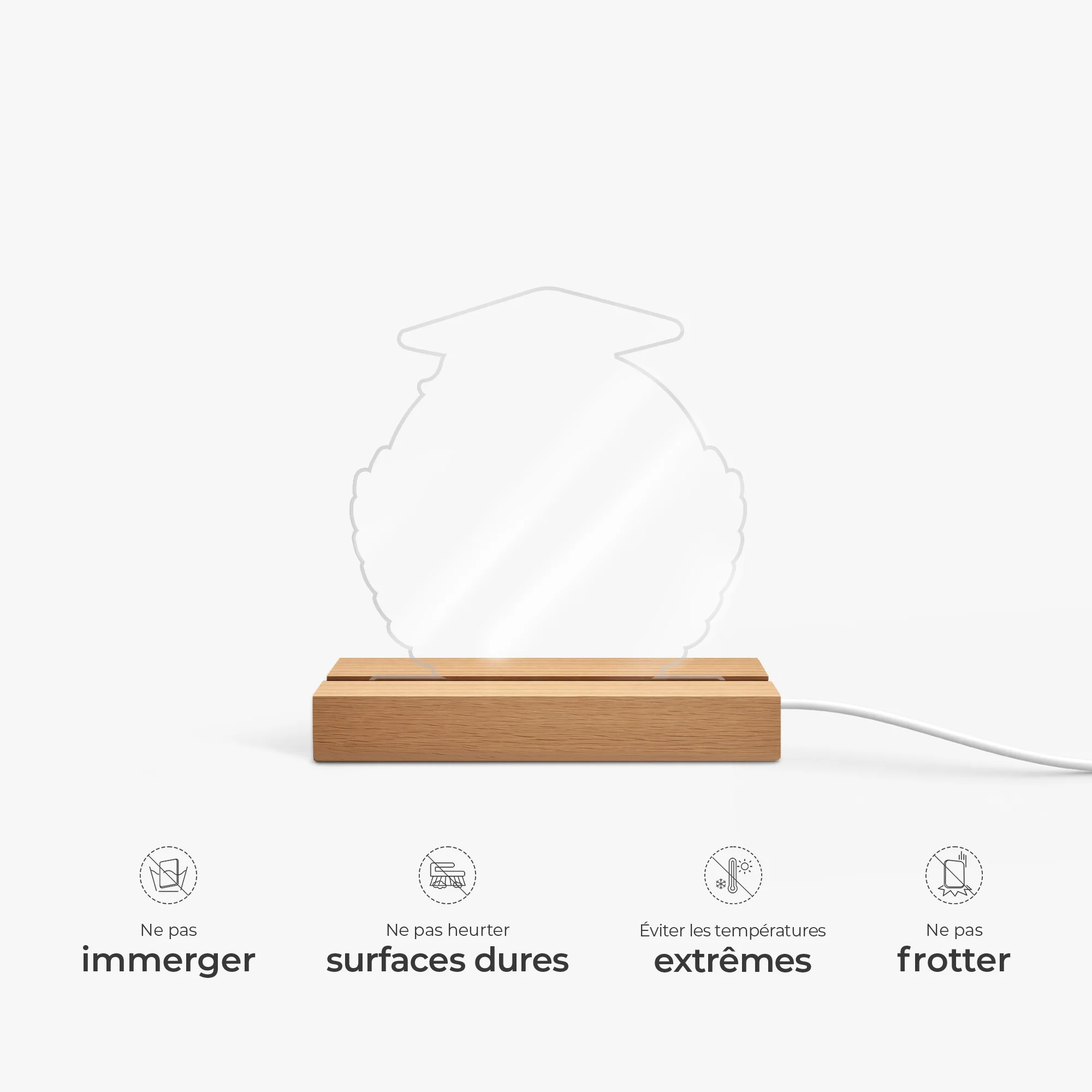 Veilleuse Personnalisée | Félicitation Diplôme Tous Tes Souvenirs - Image 3