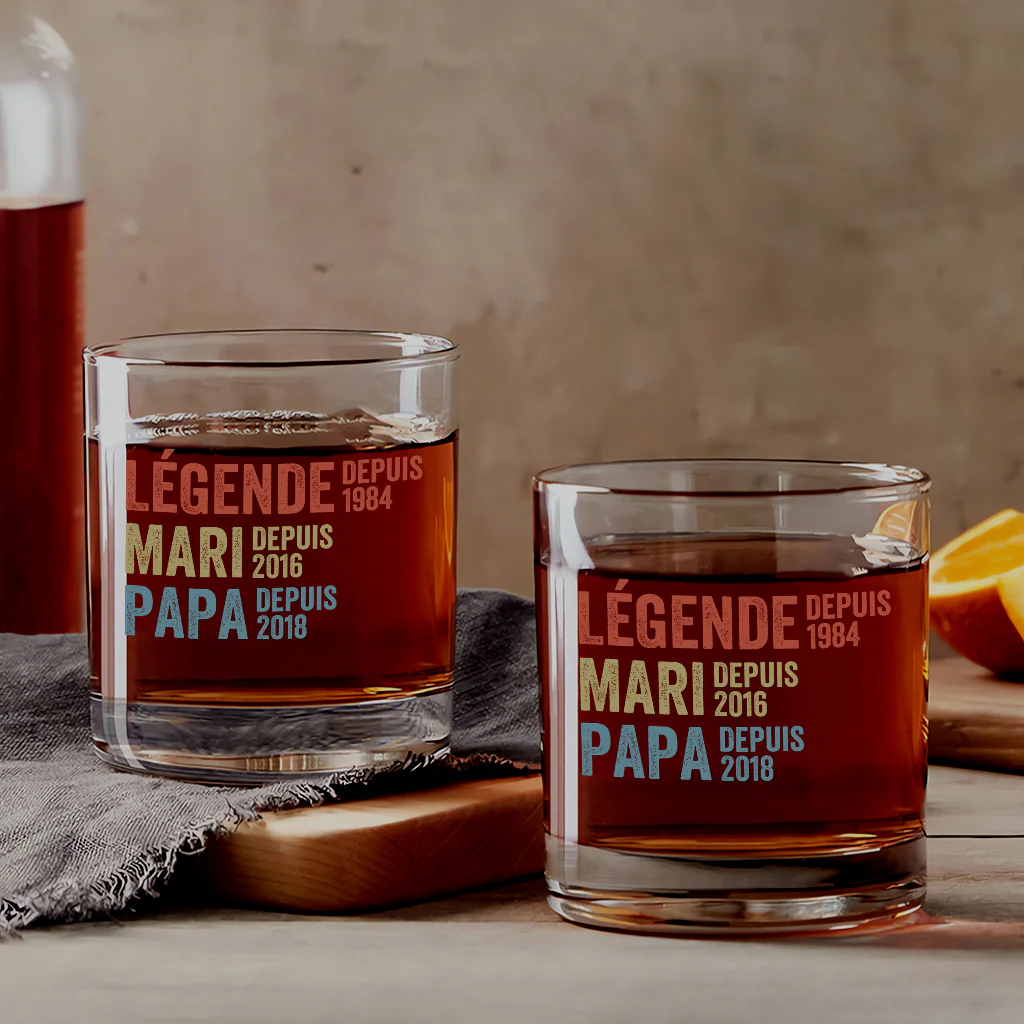 Cadeau Personnalisé Pour Papy | Légende Mari Papa Papy Depuis - Image 2